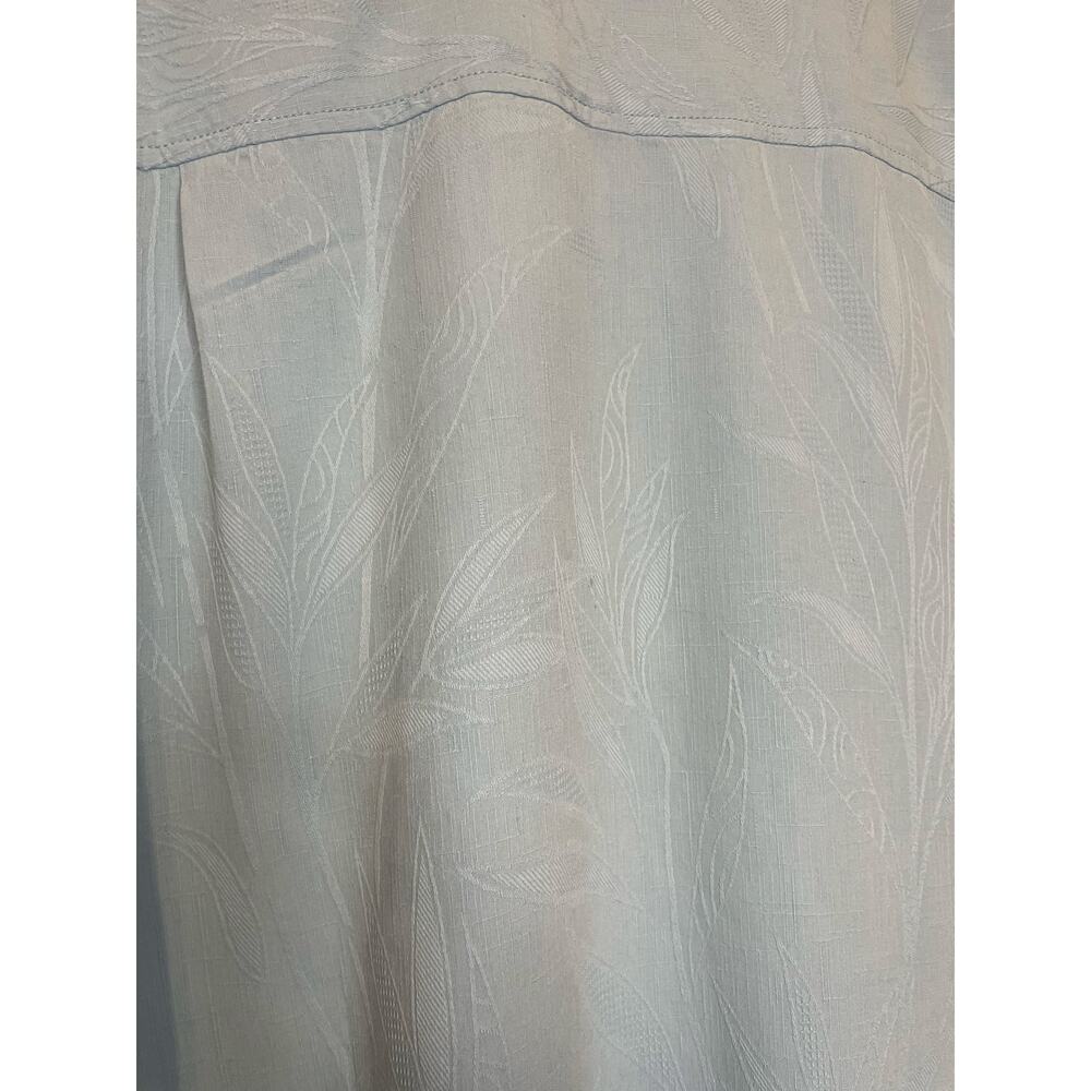 Tommy Bahamas Men's Original Fit Short Sleeve Button Up Textured 100% Silk Top M - Picture 8 of 13